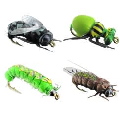 Jenzi Imitation insects XL 4pcs. Fly Blowfly Bug Gnat buy by