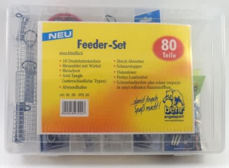 Behr Friedfisch Feeder Set in Box 80 Teile  