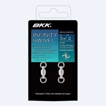 BKK Infinity Swivel Wirbel Edelstahl #2 75kg