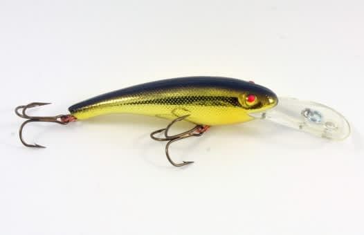 Cotton Cordell Wally Diver lure gold black 