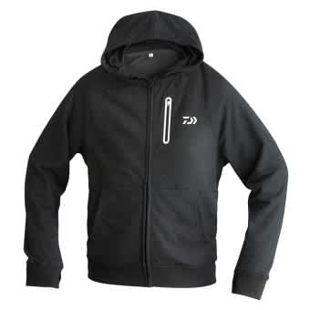 Daiwa zip jacket D-Vec Hoodie Black 