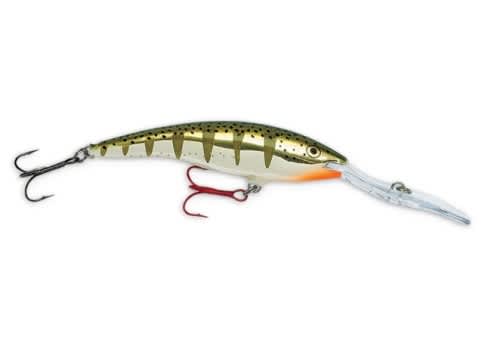 Rapala Deep Tail Dancer lure flash yellow perch fyp 