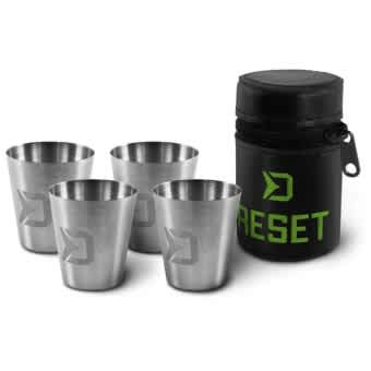 Delphin Tumbler Cups Reset Stainless steel 4in1 30ml