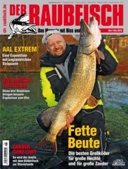 Der Raubfisch Magazin 06-2012 November-Dezemder mit DVD 