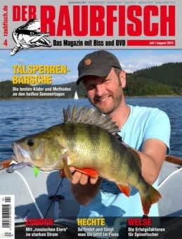 Der Raubfisch Magazin 04-2015 Juli-August mit DVD  