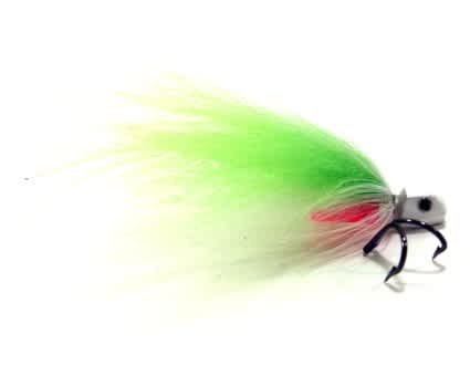 Eumer Spintube Minnow White Chartreuse  
