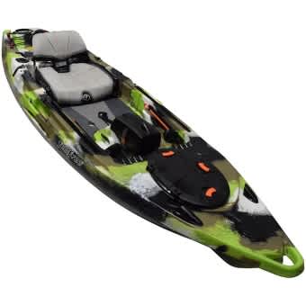 FeelFree Lure 11.5 V2 Overdrive Ready Fishing Kayak Lime Camo