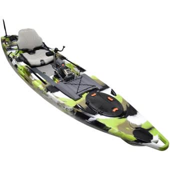 FeelFree Lure 13.5 V2 Overdrive Ready Fishing Kayak Lime Camo