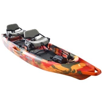 FeelFree Lure 2 Tandem Fishing kayak Fire Camo