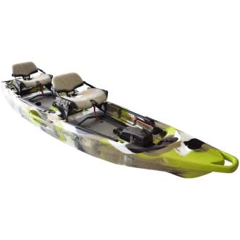 FeelFree Lure 2 Tandem Overdrive Ready Fishing Kayak Lime Camo