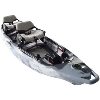 FeelFree Lure 2 Tandem Overdrive Ready Fishing Kayak Winter Camo