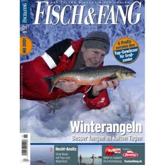 Fisch & Fang Magazin 01-2016 Januar mit DVD  