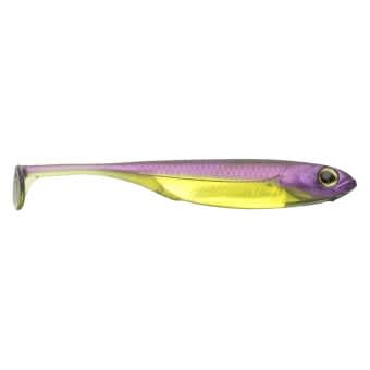 Fish Arrow Flash J Shad Softbait #05 Purple Weenie Silver 10cm