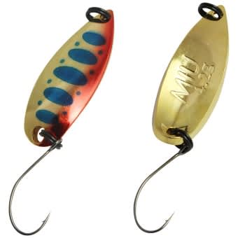 Forest MIU Trout Spoon 001 Red Gold Yamame 