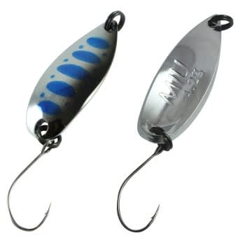 Forest MIU Trout Spoon 002 Black Silver Yamame 