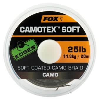 Fox Edges Camotex Stiff Vorfachschnur Camo 20m 15,9kg