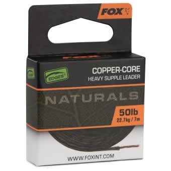 Fox Edges Natrurals Copper Core Vorfachschnur 7m 22,7kg 