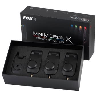 Fox Mini Micron X Bissanzeiger Sets Schwarz | 3er Set