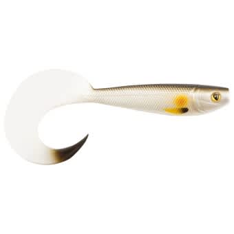 Fox Rage Pro Grub Twister Softbait Silver Baitfish | 10cm