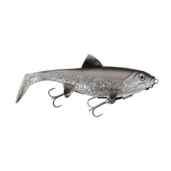 Fox Rage Replicant Shallow Gummifisch 23cm 125g Silver Bait Fish UV