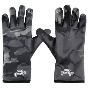 Fox Rage Thermal Camo Gloves Windblocker L