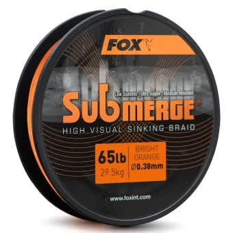 Fox Submerge Geflochtene Angelschnur Sinkend Orange 600m | 20,4kg 0,25mm