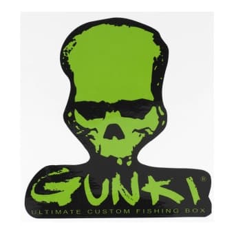 Gunki Aufkleber Skull PM Totenkopf 120x127mm 