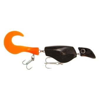 Headbanger Tail Lure Black Orange 23cm 