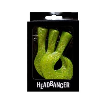 Headbanger Tail 23 Replacement tails 3pcs. Chartreuse