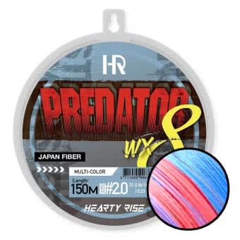 Hearty Rise Predator WX8 Fishing Line Braided 1200m Multicolor 