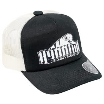 Hybrida Logo Trucker Cap Schwarz Grau 