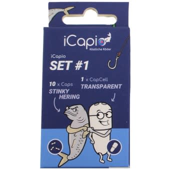 iCapio Active Bait Caps Set #1 Stinky Herring Attractant 
