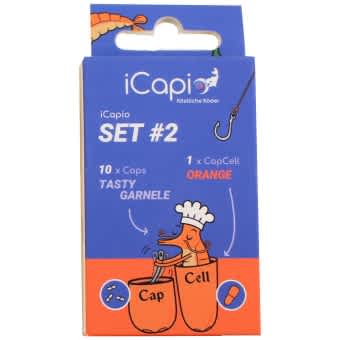 iCapio Active Bait Caps Set #2 Tasty Shrimp Attractant 