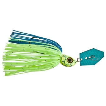 Illex Crazy Crusher Chatter bait 10g Blue Back Chartreuse