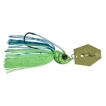 Illex Crazy Crusher Chatter bait 14g Blue Back Chartreuse