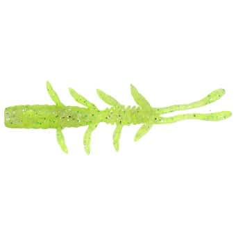 Illex Softlure Scissor Comb 7.6cm 3'' 8pcs. Glow Chartreuse