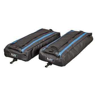 Illex Side Bags for Belly Boat Black Blue