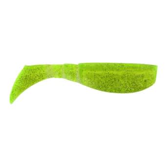 Jenzi Gummifisch Action Tail Shad Green Glitter  