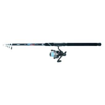 Jenzi Telescope Fishing Rod with reel and line allround rod 