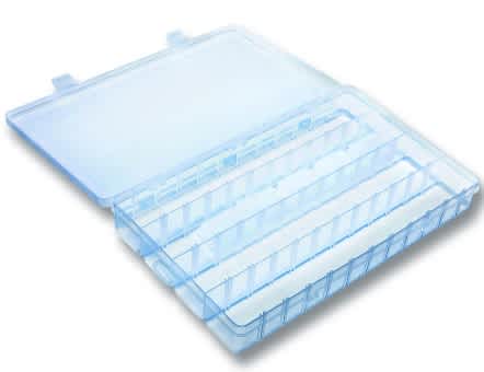 Jenzi plastic case transparent 36x22,5x5cm 