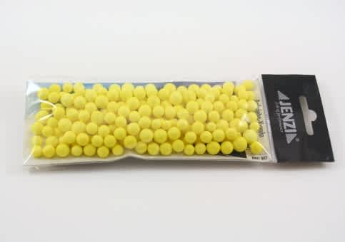 Jenzi Styrofoam Foam Balls yellow