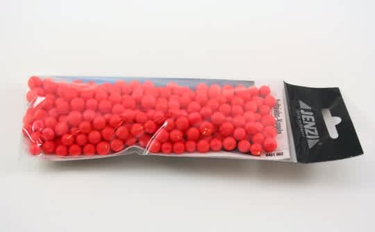 Jenzi Styrofoam Foam Balls red