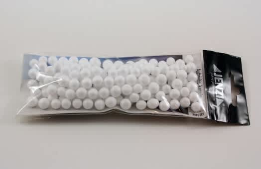 Jenzi Styrofoam Foam Balls white