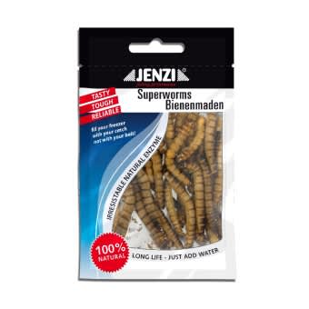 Jenzi Superworms Natural Bait Freeze-Dried Worms 