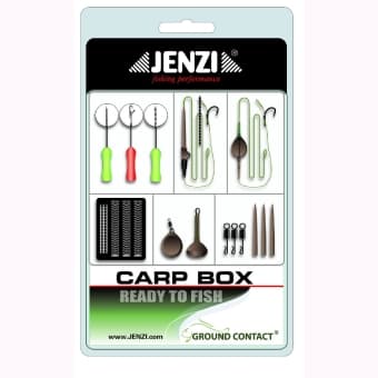 Jenzi Carp Box Starter Set für Karpfenangeln 