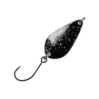 Jenzi Corrigator Mini Trout Spoon 3cm 3,5g Black Glitter