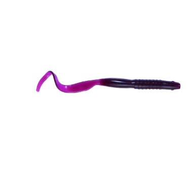 Jenzi Drop-Shot Mighty Worm Softbait 19cm violet 