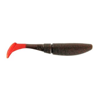 Jenzi Soft Bait Fire Tail Shad Brown Glitter Red 15cm 1 items