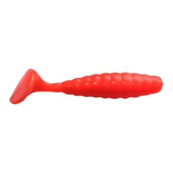 Jenzi Soft Bait DEGA Twister – Sassy Tail with UV 4cm Japan-red 1 items