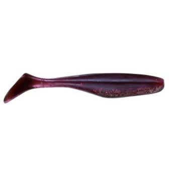 Jenzi River Shad USA-Bass Gummiköder glitter blut  15cm 4 Stück